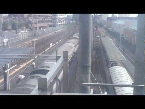 【電笛あり】E531系上り普通列車赤塚駅入線～発車－9月30日－