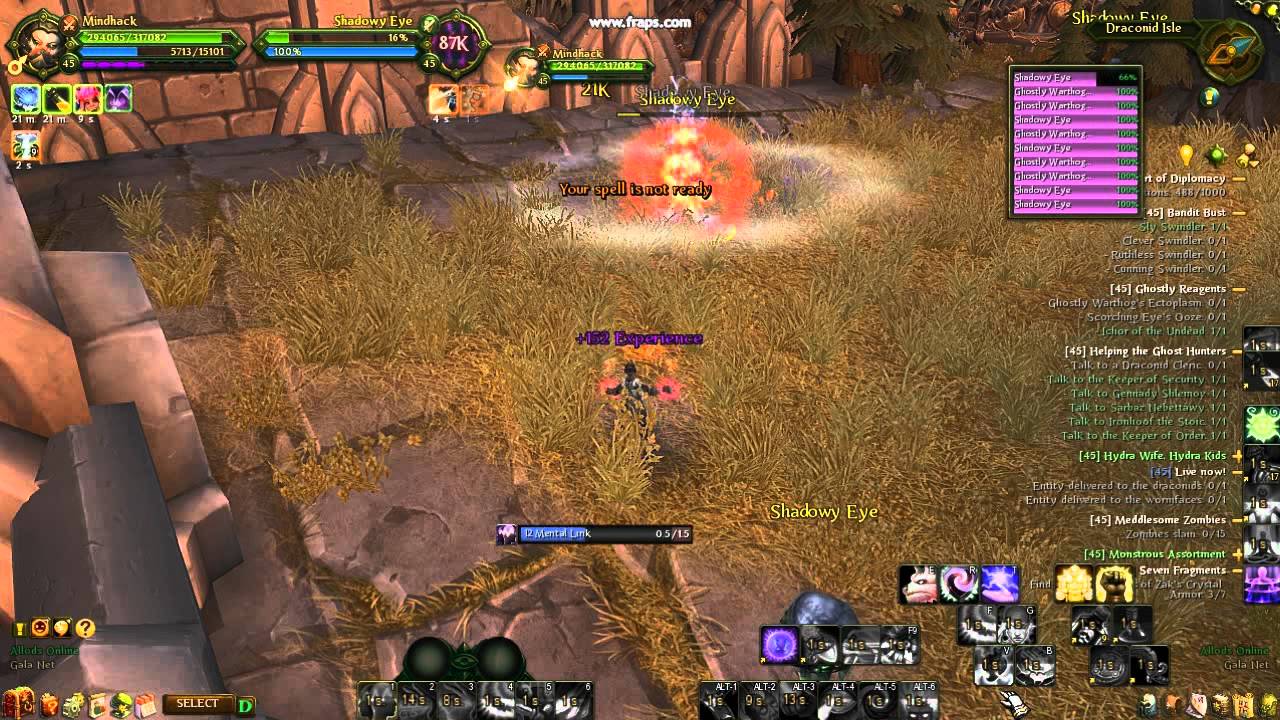 Allods Psi Guide: Attack chaining