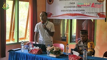 Sosialisasi Bersama Pungutan Liar (Saber Pungli) di Kecamatan Cibal, Kabupaten Manggarai