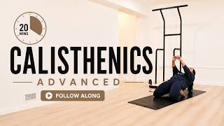 20 Min Advanced Full Body Calisthenics Workout | Bodyweight only