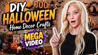 DIY HALLOWEEN Home Decor Craft Projects #diy #homedecor