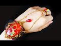 メテオフィンガーブレス・レジン♪Meteor finger bracelet, resin♪