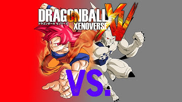 Dragon Ball Xenoverse: Super Saiyan God Goku Vs. Omega Shenron Gameplay!