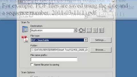 Kodak Smart Touch Basics