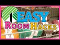 SHOCKING Ways to FAKE High End Looks with the Dollar Store! EASY DIY ROOM Decor!