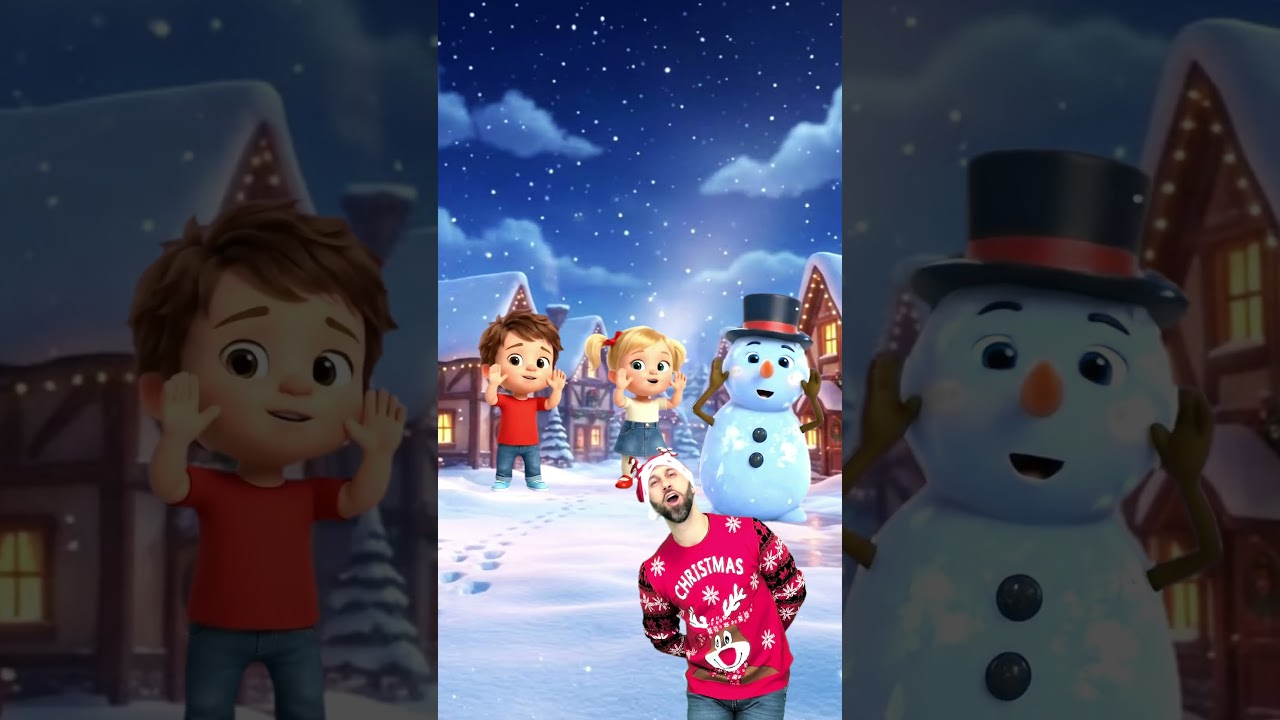 Gemelli Di Natale Bluebubble 'Let It Snow' &ndash; Regalo Originale Per Pap&agrave; In Resina Bianca E Argento