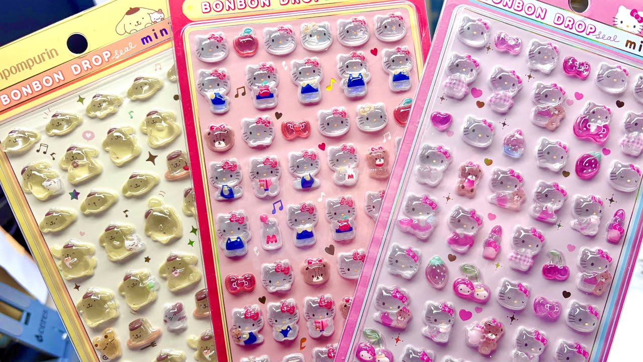 お客様✨専用ページ✨③ Relaxed video] Introducing the new Bonbon Drop Stickers #sticker