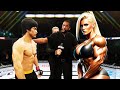 PS5 Bruce Lee vs. Fitness Gym Female (EA Sports UFC 4)