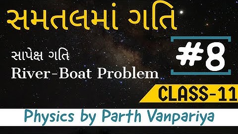 4.8 સમતલમાં ગતિ | Std-11 | Gujrati Medium | Physics by Parth Vanpariya