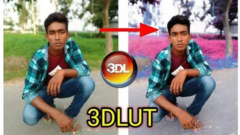 3Dlud mobile color correctio - 3d lut tutorial moody bangla // Lightroom Tutorial 3d lut