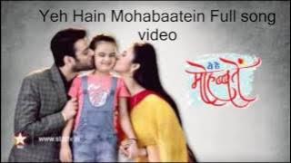 Ost Mohabbatein ANTV