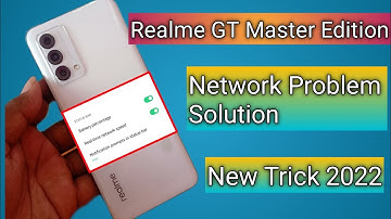 Realme GT Master Edition Network Problem Solve | How to Reset Network Setting GT Master 2022