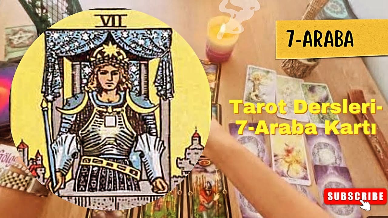 Tarot dersleri 8 araba kartı💕🙏🏻💗