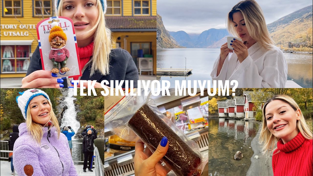TEK BAŞIMA SIKILIYOR MUYUM? | NORVEÇ’TE BALIKÇI KASABASINDA UYANMAK, MARKET FİYATLARI #FLAM #MELYLOG