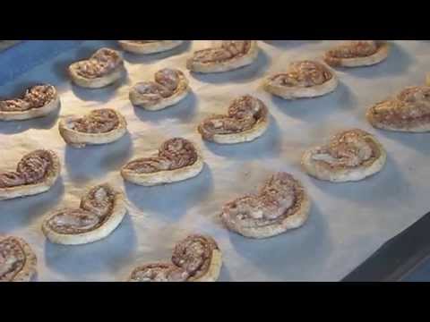 How to Make Palmiers or Elephant Ears Cookies Recipe | Cooking sweets | Creative Twins in kitchen