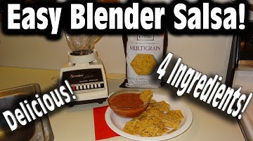 EASY Blender Salsa!