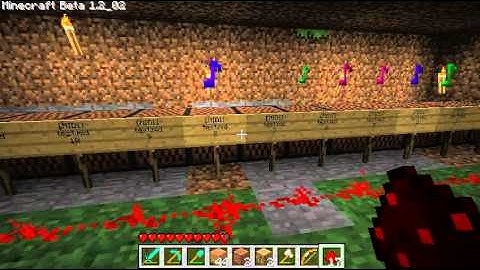 MineCraft Bukkit MIDI Note Block Test - 1812 Overture