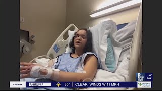 Sister who lost arm in North Las Vegas crash says brother should not be charged
