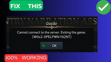 How to Fix “Cannot connect to the server” in Lost Ark