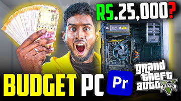 Rs.25,000/-  Cheapest PC 🤯 | 25K Gaming PC Build 🔥 | Build Your Own PC - 2025