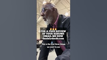 🔥🔥🔥 STOP GETTING PASSED OVER BY HIRING MANAGERS - EMAIL AND GET YOUR FREE RESUME REVIEW