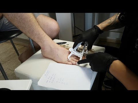 ASMR Foot Measuring & Shoe Fitting