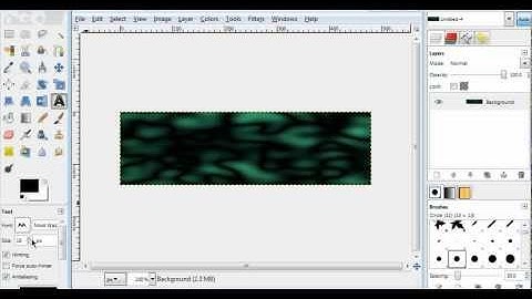 How to make an animated/pulse effect signature(GIMP)