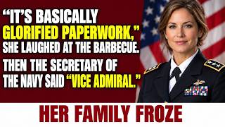 She Mocked My “PR Navy Job” — Then the Announcement Revealed My Real Navy Rank