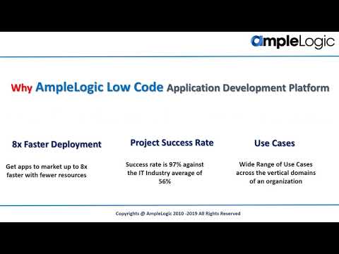 What is Low Code? - AmpleLogic