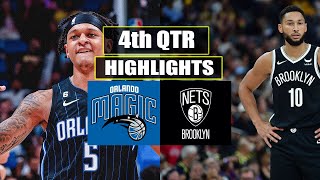 Orlando Magic vs Brooklyn Nets 4th QTR Highlights | March 12 | 2024 NBA Season