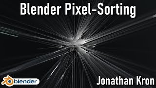 Blender Wallpapers with Pixel Sorting [Blender 2.9] | English