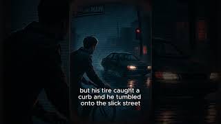 🚨 One Split Second Saved His Life at the Intersection 🌧️🚲