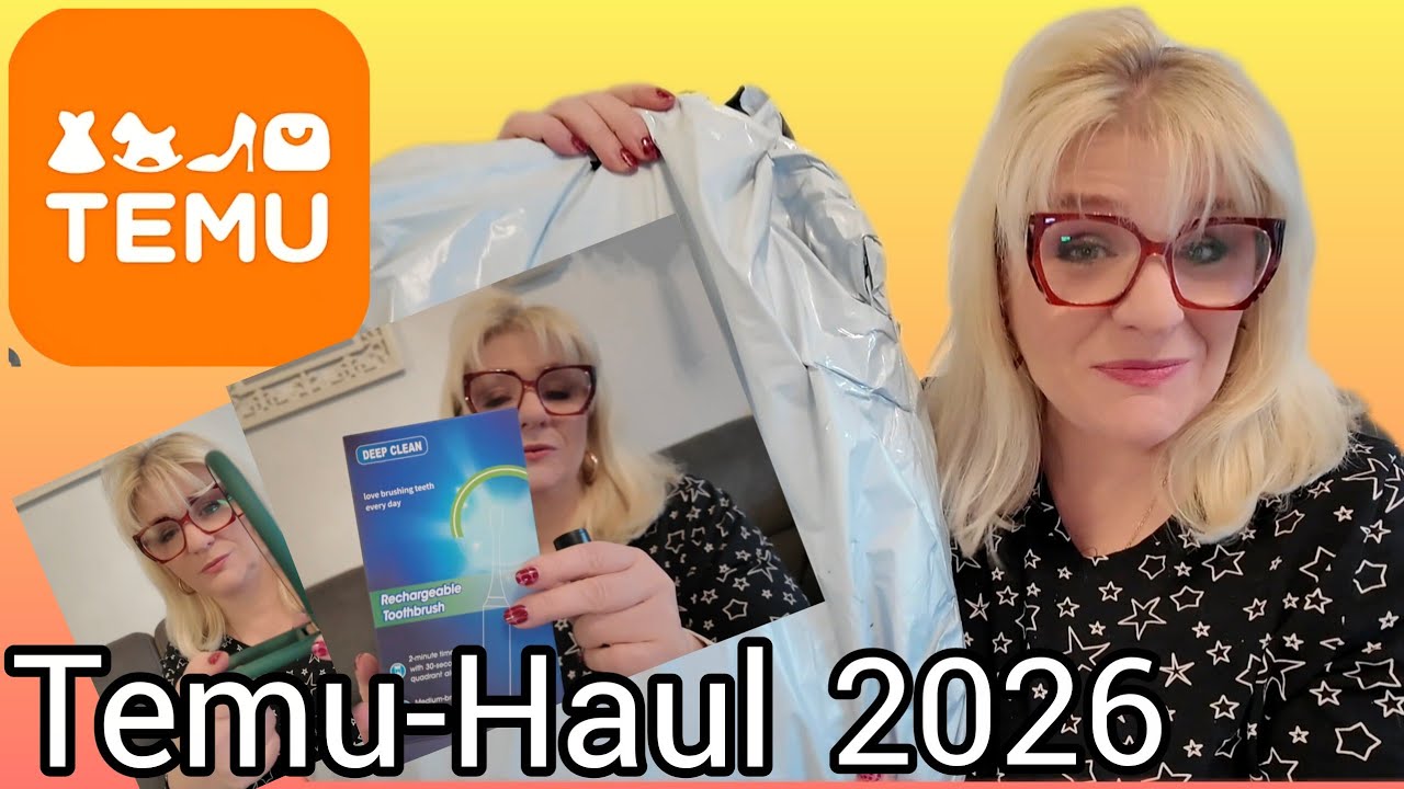 Mein 1.TEMU-HAUL 2026 