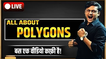 Polygon Explained in One Video 🔥 | Types, Properties & Formula | Class 6–10 Maths