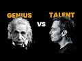 Difference between Genius and Talented Person | Signs of Genius and Talent | stuff hai