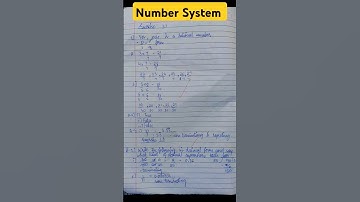 Number System Class 9 #maths #chapter1 #shorts #ncert #viralvideo #class9