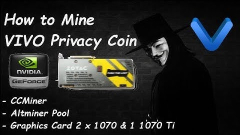 How to start mining VIVO (VIVO) on pool with NVIDIA GPU