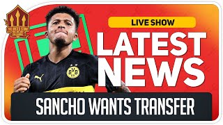 Sancho To Man Utd Transfer Get Closer! Man Utd News
