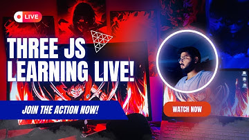 Learning THREE.js LIVE from Scratch | Build 3D Websites & Animations with JavaScript (No Experience