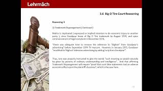 Big O Tire TDD 17.0 - Court Reasoning 6