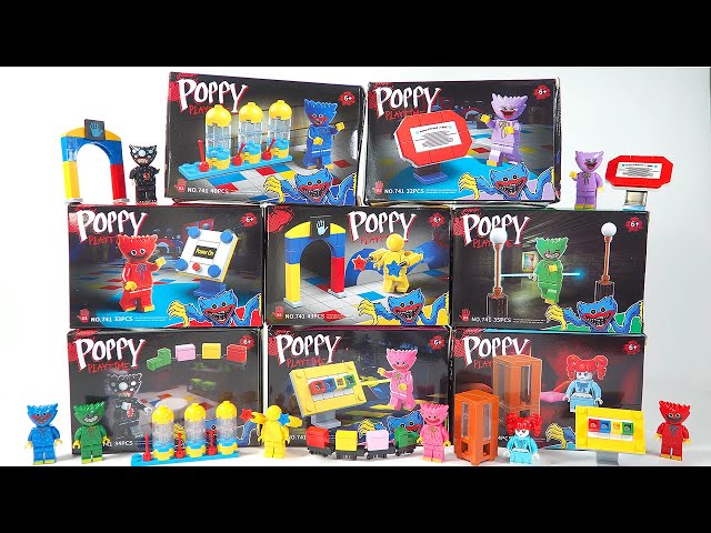 LEGO Poppy Playtime Set | Killy Willy | Huggy Wuggy | Kissy Missy | The Player Unofficial Minifigure class=