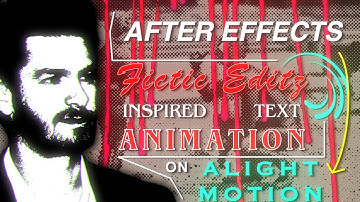 @fictic_editz like TEXT ANIMATION in Alight motion 🤯 (+preset)
