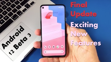 Android 12 Beta 3 -New Features,New Gestures, Scrollable Screenshots | Pixel 4a - stable beta update