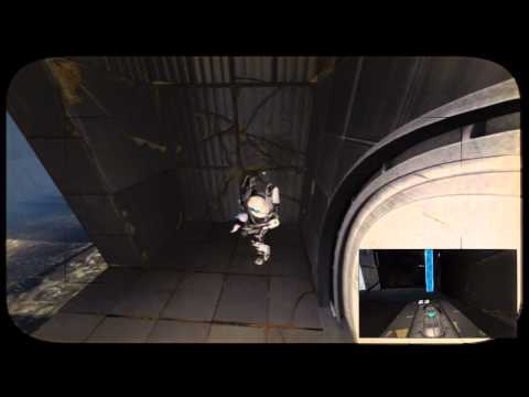 PORTAL 2 - Asking for Trouble Trophy - Example of using gestures to taunt GLaDOS