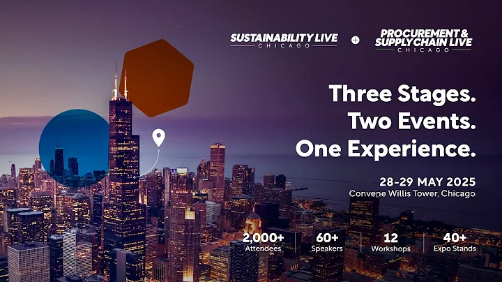 Sustainability Live is heading to Chicago USA on May 28th & 29th 2025