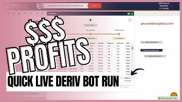 Unbelievable Binary Deriv Bot - X Formula Binary Deriv Bot | Affordable Essential Binary Deriv Bot
