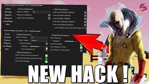 [Update 8] Anime Fighters Simulator Script/Hack | AUTO FARM | INFINITE YEN & MORE