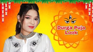 Navratri Makeup Look |Durga Puja Makeup Look | Day -2 | The Amisha