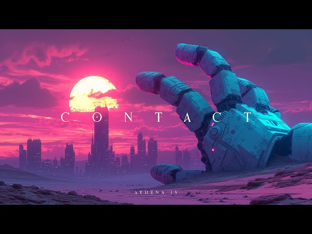 Contact 過去 - Emotional Ambient Cyberpunk Music for Deep Relaxation class=