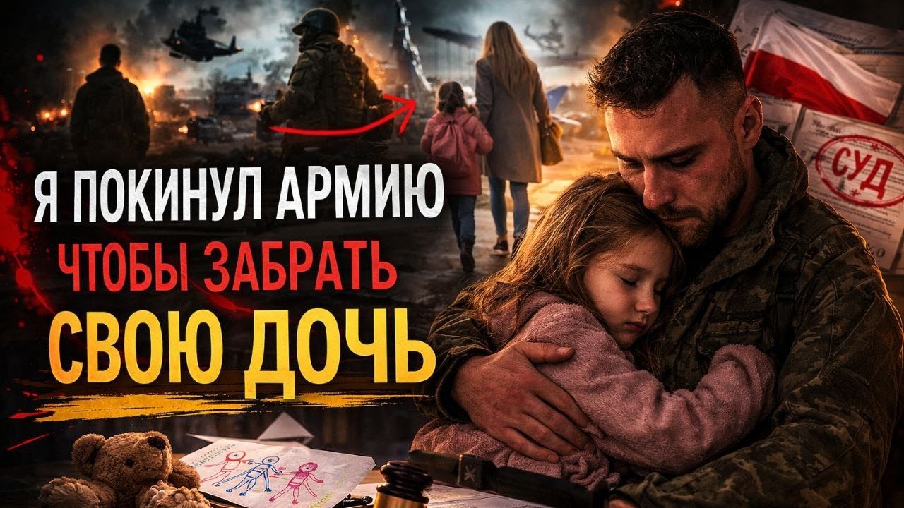 Как отец из зоны войны в Украине вернул свою дочь через суд в Европе. Дезертирство ради дочери.